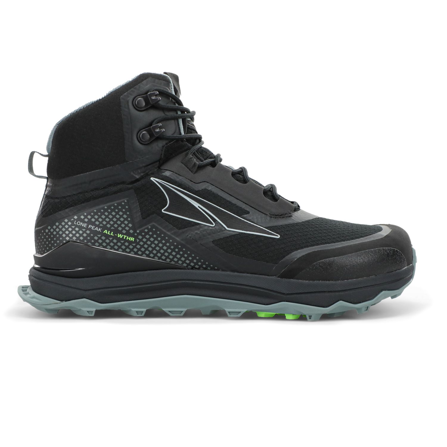 Buty Do Biegania W Terenie Damskie Altra Lone Peak All-Wthr Mid Czarne | BNCVYF463